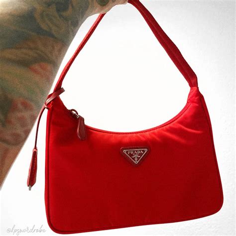 red prada bag dupe|prada's luxury beach bag.